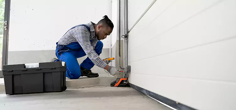 Fix Garage Door Sensor Wires Tucker