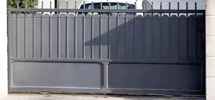 Metal Driveway Gate Installation Tucker