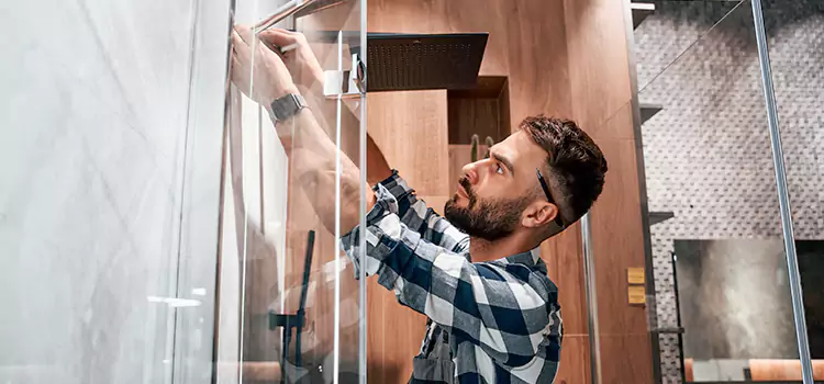 Replace Shower Doors with Frameless Tucker
